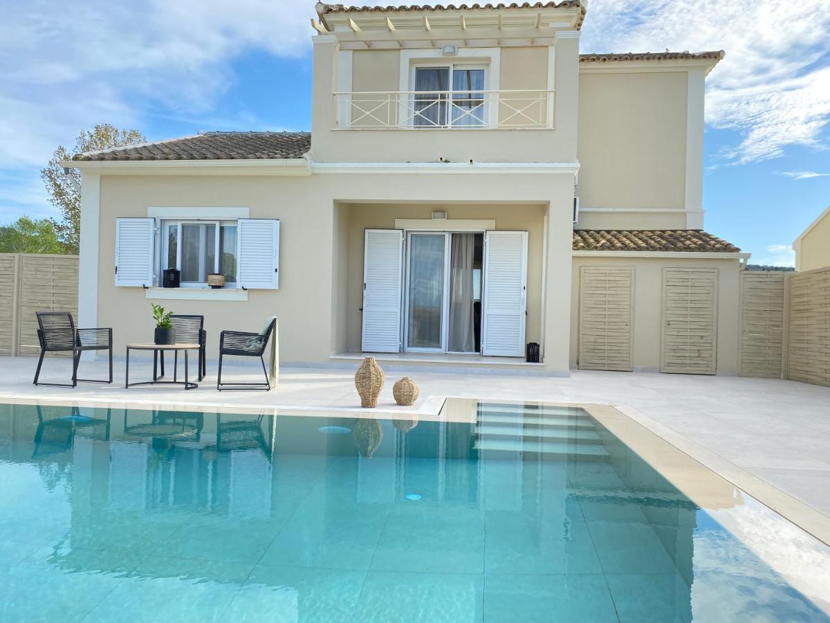 My Corfu Luxury Villa With Private Pool Sidárion Exterior photo
