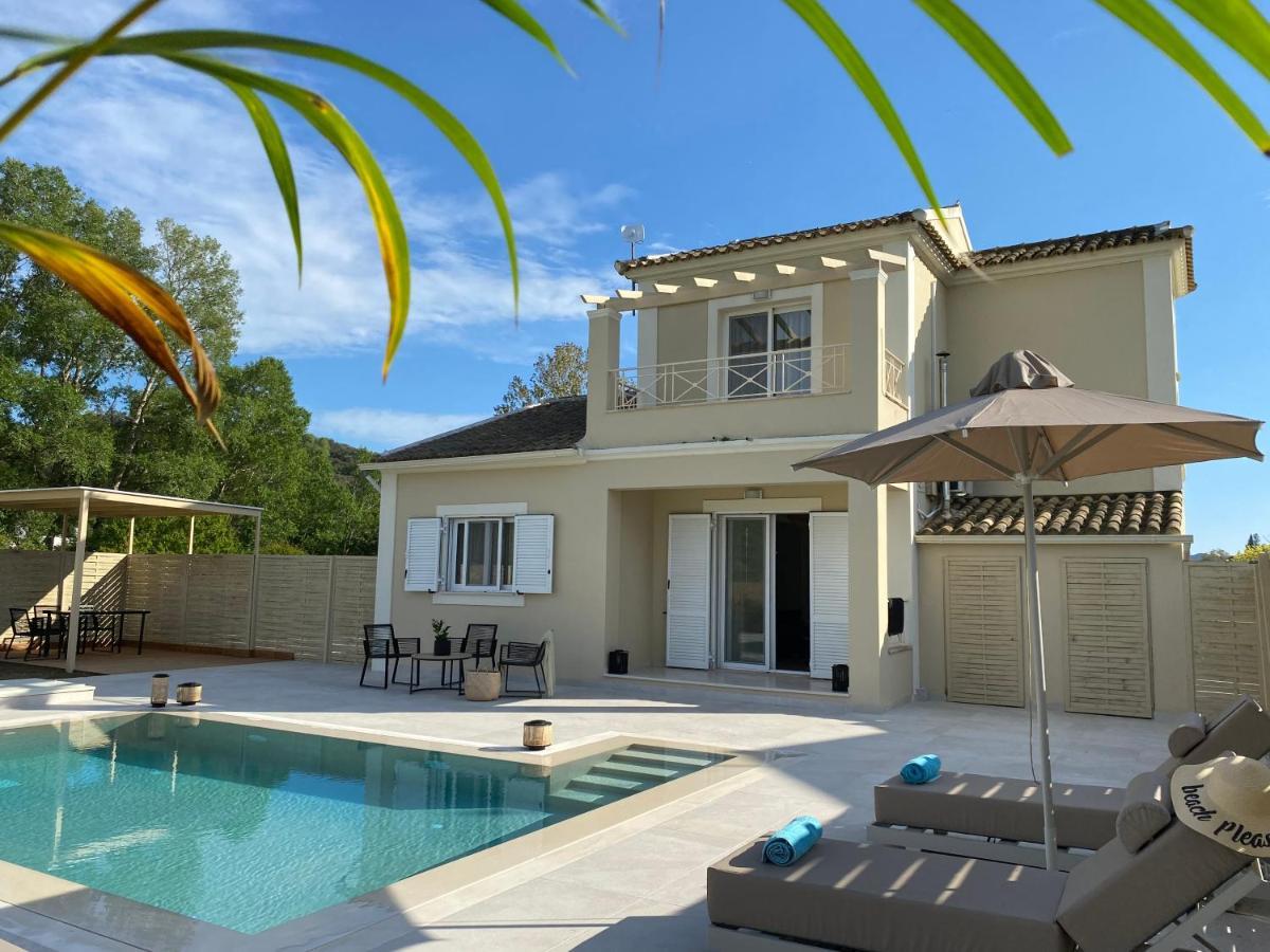 My Corfu Luxury Villa With Private Pool Sidárion Exterior photo