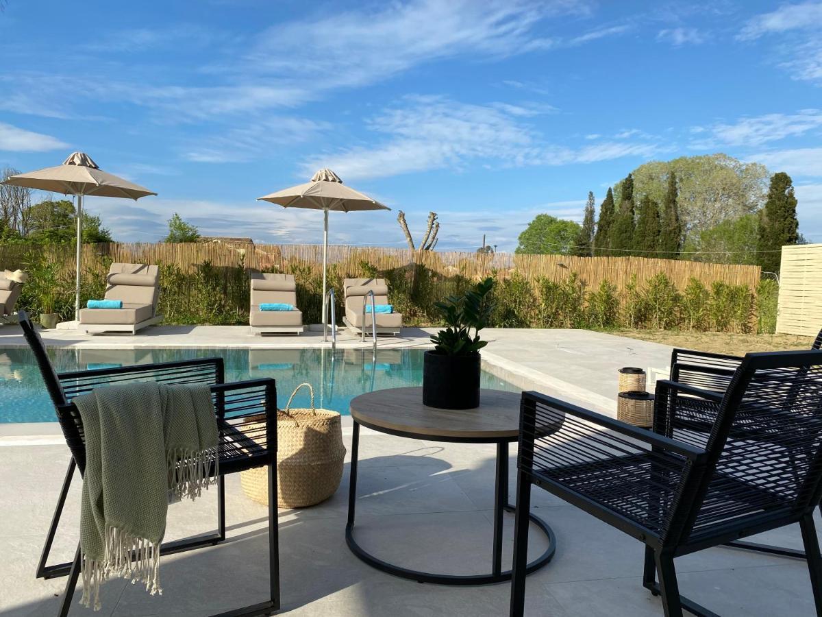 My Corfu Luxury Villa With Private Pool Sidárion Exterior photo