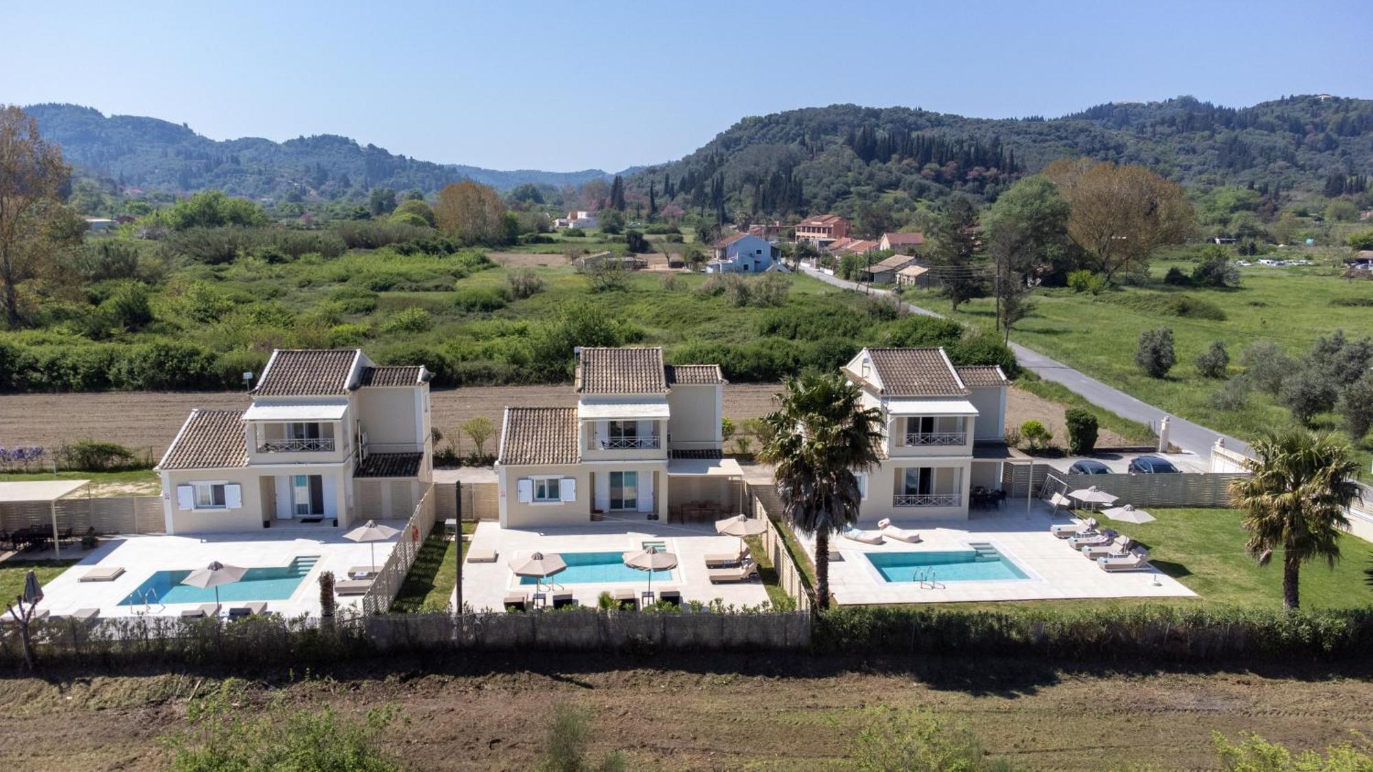 My Corfu Luxury Villa With Private Pool Sidárion Exterior photo